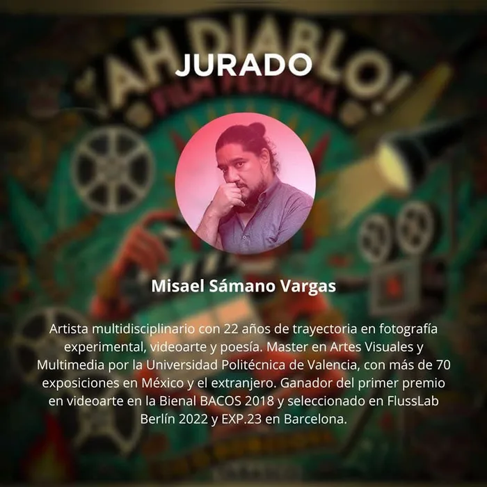 Cartel del jurado: Misael Sámano Vargas